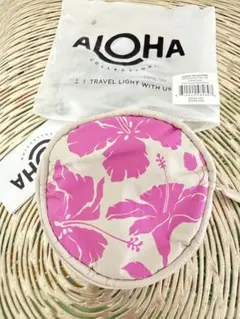 新品☆Aloha Collection コインケース フラワー柄　ポーチ