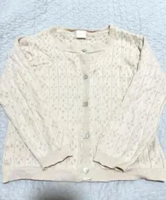 透かし編みカーディガン　テータテート　バースデイ　95 羽織り