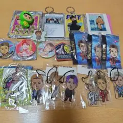 瀬口黎弥 クリアチャーム 缶バッチ ファンタブ フォトキーホルダー セット
