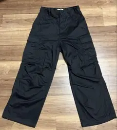 WEGOカーゴパンツ黒メンズ