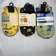 13~15cm ウォーターソックス キャラクター 3足セット