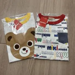 ミキハウス カラフルTシャツ 半袖Tシャツ 親子ペアルック 90サイズ S 