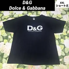 【値下げOK】Dolce & Gabbana Ｔシャツ XXL 黒 短丈のサムネイル