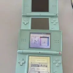 ニンテンドー DS Lite 本体 アイスブルー 水色 片方ジャンク