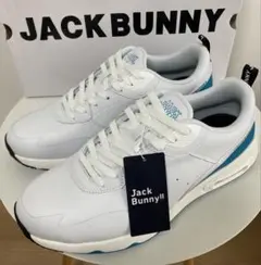★新品/JACK BUNNY/ゴルフシューズ/27cm/メンズ/ホワイトブルー ☆新品/JACK BUNNY/ゴルフシューズ/27cm/メンズ/ホワイトブルー