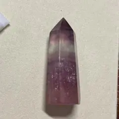 天然石 フローライト　キャンディ　ポイント 原石　タワー 六角柱