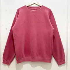 90s USA製 AUTHENTIC PIGMENT スウェット ピンク L