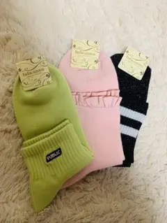 tutuanna ソックス 3足まとめ売り