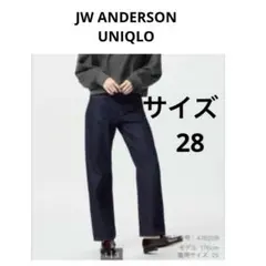 JW ANDERSON ストレートジーンズ 69NAVY サイズ28