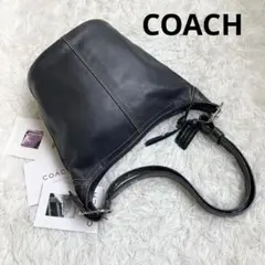COACH ボディバッグ ダークブラウン カムデン 革 レザー ハーフムーン