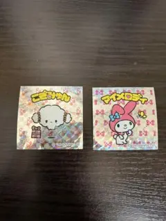 サンリオキャラクターズマンチョコシール こぎみゅん マイメロディ