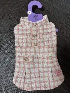 ANNA SUI ツイードワンピース ペット用 Lサイズのサムネイル