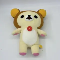 非売品　リラックマ ぬいぐるみ ボタン付き
