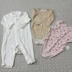 ユニクロ　ロンパース　カバーオール　70