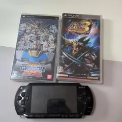 だ*い様 SONY PSP 本体 UMDゲーム2本付き　psp1000