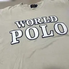 WORLD POLO Tシャツ ベージュのサムネイル