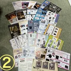 THE ALFEE 公式グッズ フライヤー 25枚以上（2001〜2010まで）のサムネイル