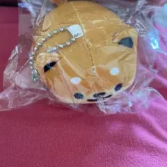 犬のぬいぐるみマスコット ボールチェーン付き　柴犬
