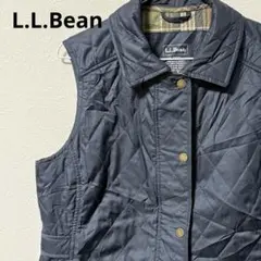 L.L.Bean ネイビー キルティングベスト Sサイズのサムネイル