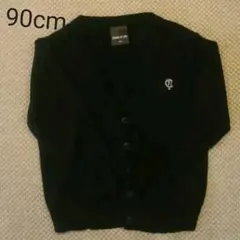 COMME CA ISM★黒　長袖カーディガン