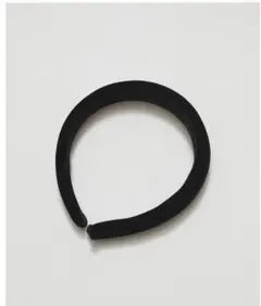 Velvet Headband ブラックのサムネイル