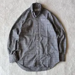 美品♪TICCA ギンガムチェック スクエアビッグシャツ ソメロス社
