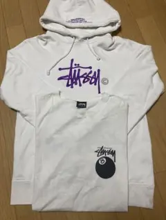 stussy パーカー＆Tシャツ2枚セット