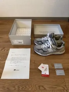 m*e様 New Balance 992 U992GY 27cm グレー　美品