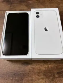 iPhone11本体（ホワイト）美品