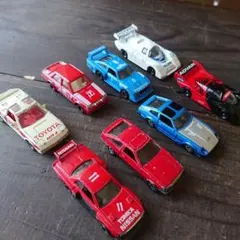 トミカ ミニカー 8台まとめ売り 昭和80年代