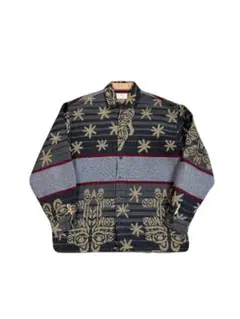Sisley Relaxed Elegance ネイティブ・星柄シャツ