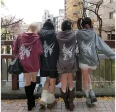完売STAN such a stan バタフライパーカー　Mサイズ