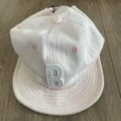 BEAMS mini キッズ キャップ ピンク 52-54cm