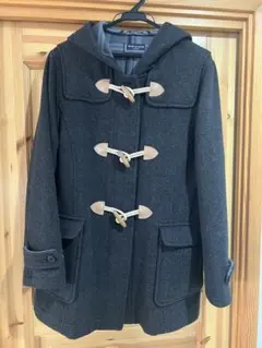 オリーブデオリーブ ダークグレー ダッフルコート Lサイズ