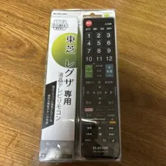 ELECOM 東芝レグザ専用 液晶テレビリモコン ERC-TV01BK-TOのサムネイル