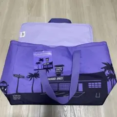 Trader Joe's 大きなクーラーバッグ 紫色