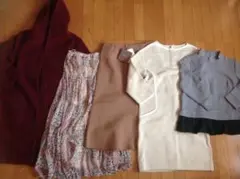 新品&中古shopchannelレディーストップス スカート コート5点M L