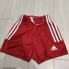 adidas ハーフパンツ 120cm レッド