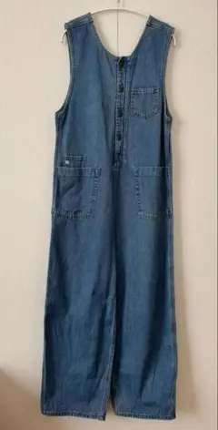 SOMETHING × FREAK’S STORE 別注ボタンフライサロペット