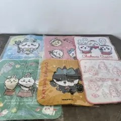 ちいかわキャラクター ハンカチ 6点セット