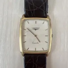 LONGINES ロンジン クォーツ 腕時計 スクエア ゴールドのサムネイル