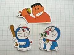 d-01 ドラえもん　防水ステッカー　シール　3枚セット