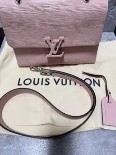 LOUIS VUITTON ピンク グルネルPM ショルダーバッグ ピンク