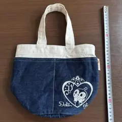 ドキンちゃん　デニム　トートバッグ　アンパンマンミュージアム