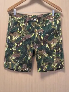❤ジャックバニー】✨美品 ゴルフショートパンツ ジャングルプリント 