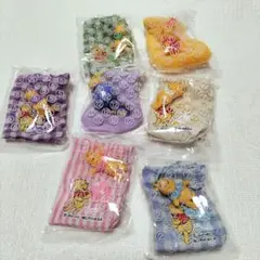 森永　巾着付き　くまのプーさん　マスコット　レトロ　食玩　　ミニチュア　希少