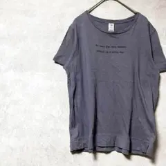 LBC　大きいサイズ　綿100%　Tシャツ　半袖　灰色　黒　春夏　ロゴT