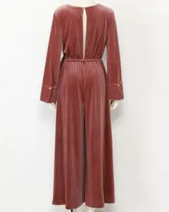 カシュクールオールインワン LILY BROWN オーバーオール サロペット
