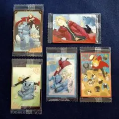 鋼の錬金術師 ウエハース VRカード 5枚まとめ エドワード・エルリック