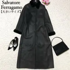 美品　フェラガモ　レンチコート　サルヴァトーレフェラガモ FERRAGAMO(フェラガモ) コート(レディース) - 海外通販のBUYMA